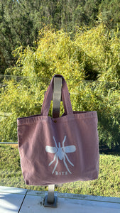 Beach Bag Medio Mosquito Pink