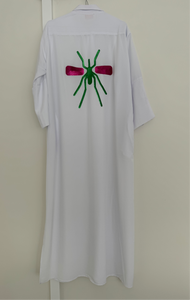 Camiseiro Branco Exclusivo Mosquito Verde/Rosa