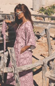 Kaftan Mosquito Safari Light Pink