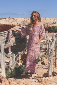 Kaftan Mosquito Safari Light Pink